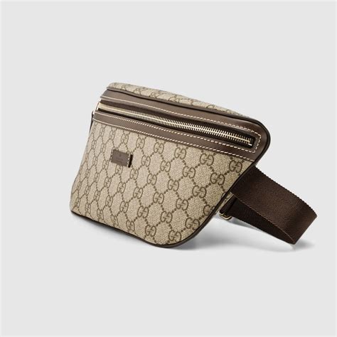 supreme gucci belt|gucci supreme belt bag size.